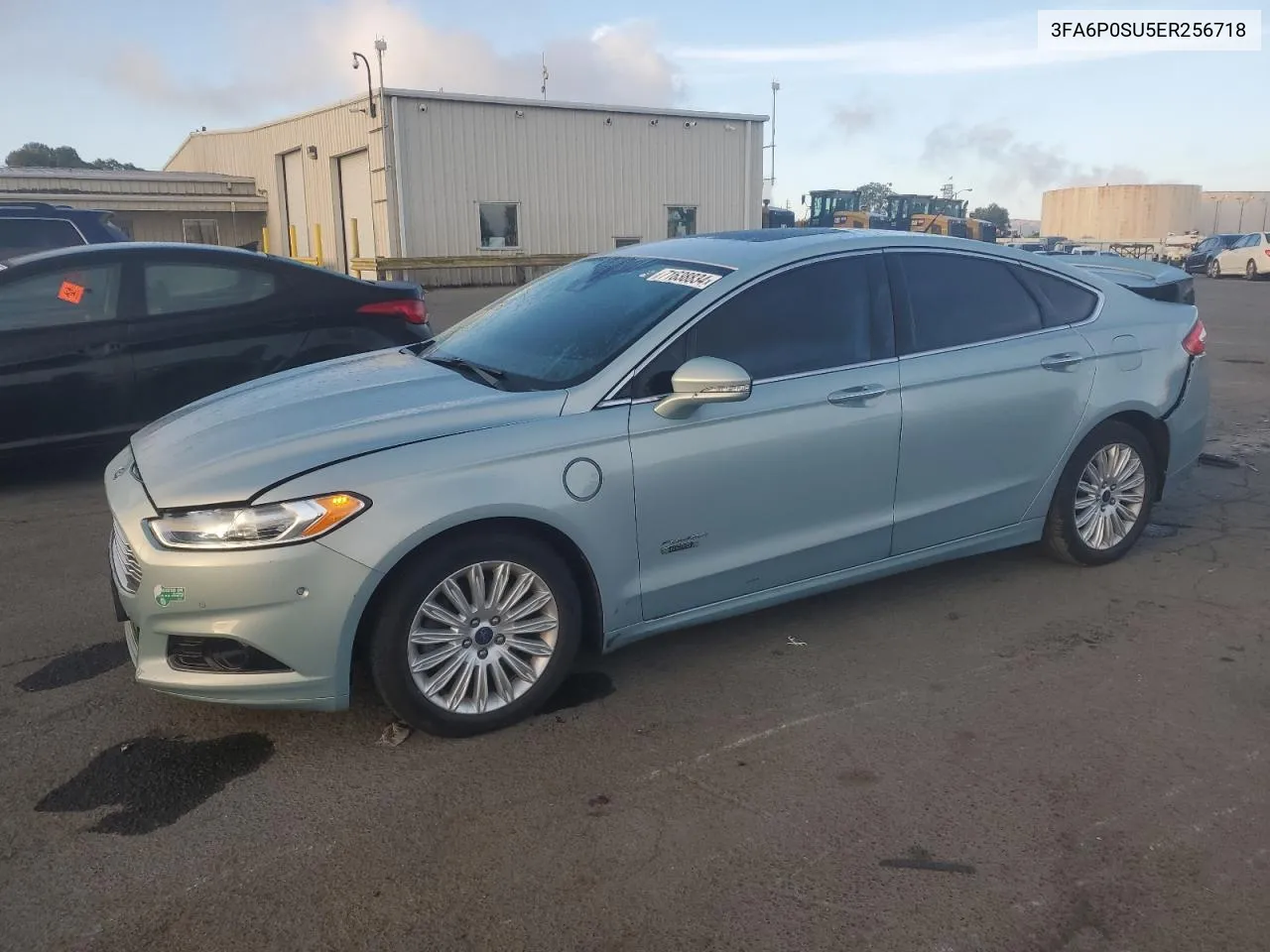 3FA6P0SU5ER256718 2016 Ford Fusion Titanium Phev