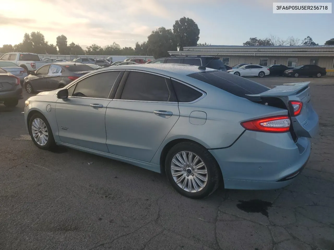 2016 Ford Fusion Titanium Phev VIN: 3FA6P0SU5ER256718 Lot: 71638834