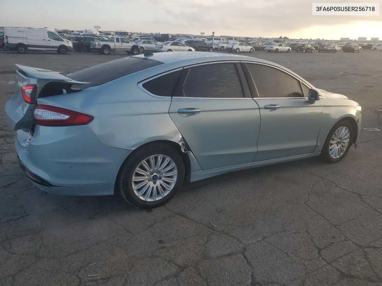 2016 Ford Fusion Titanium Phev VIN: 3FA6P0SU5ER256718 Lot: 71638834