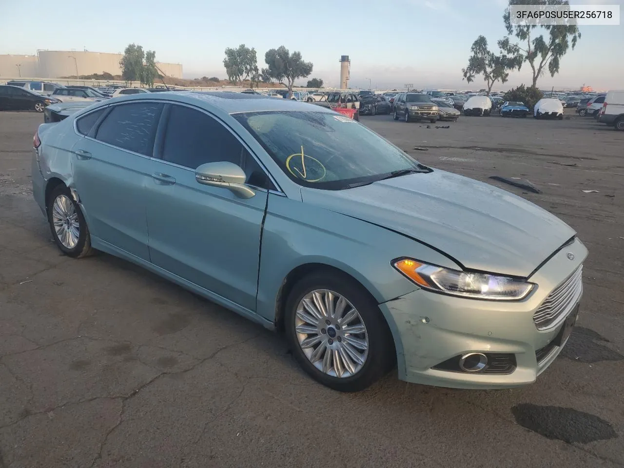 3FA6P0SU5ER256718 2016 Ford Fusion Titanium Phev