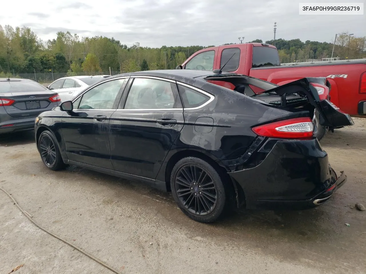 2016 Ford Fusion Se VIN: 3FA6P0H99GR236719 Lot: 71649934