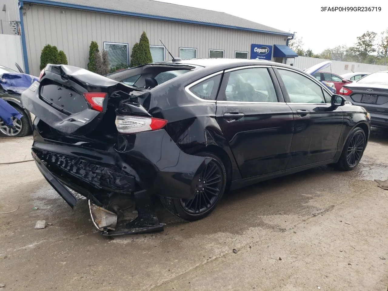 2016 Ford Fusion Se VIN: 3FA6P0H99GR236719 Lot: 71649934