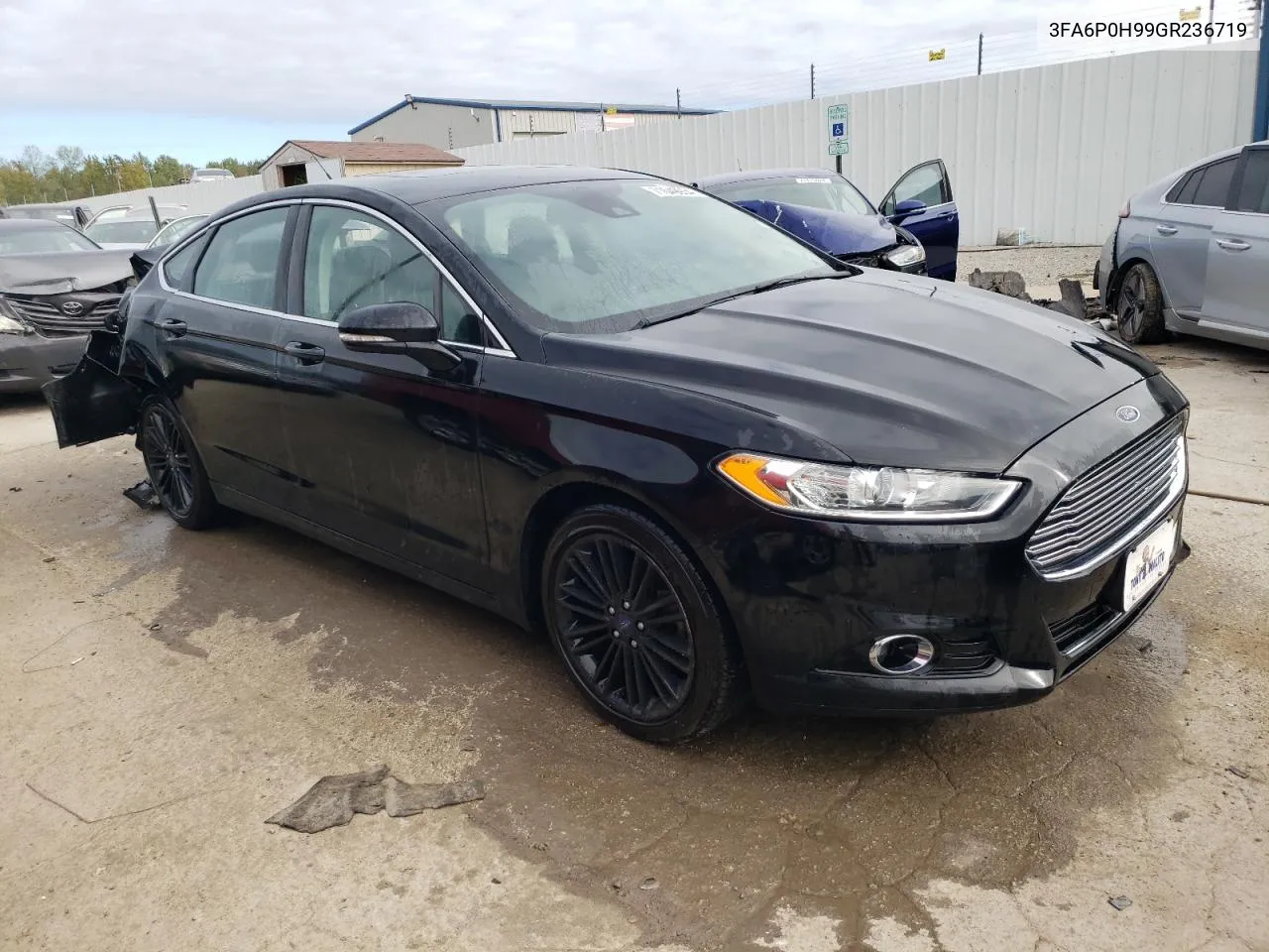 2016 Ford Fusion Se VIN: 3FA6P0H99GR236719 Lot: 71649934