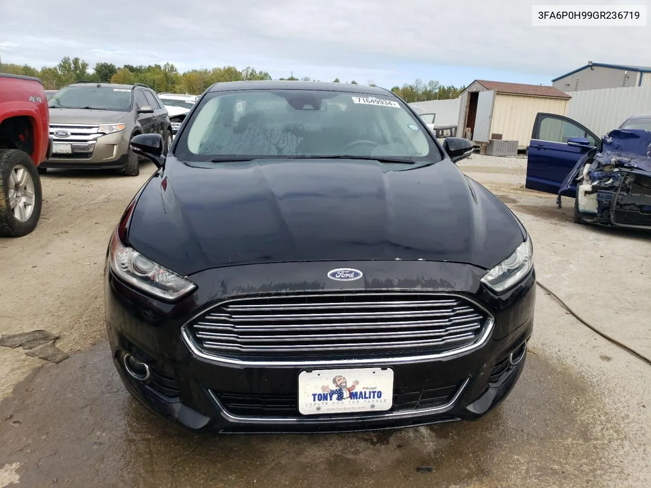 3FA6P0H99GR236719 2016 Ford Fusion Se