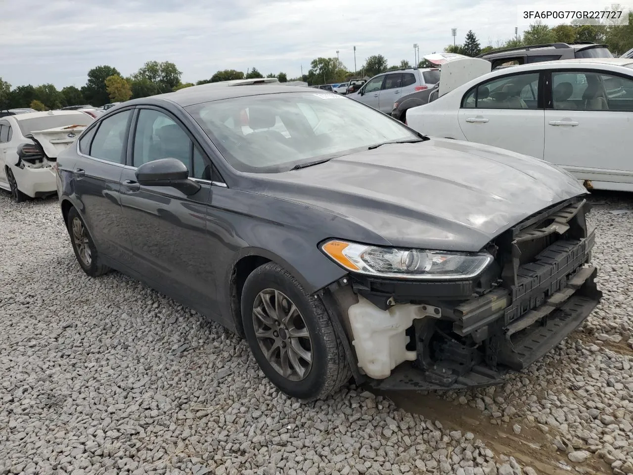 3FA6P0G77GR227727 2016 Ford Fusion S