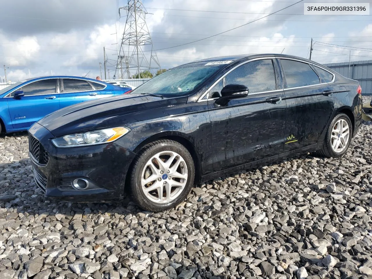 2016 Ford Fusion Se VIN: 3FA6P0HD9GR331396 Lot: 71819824