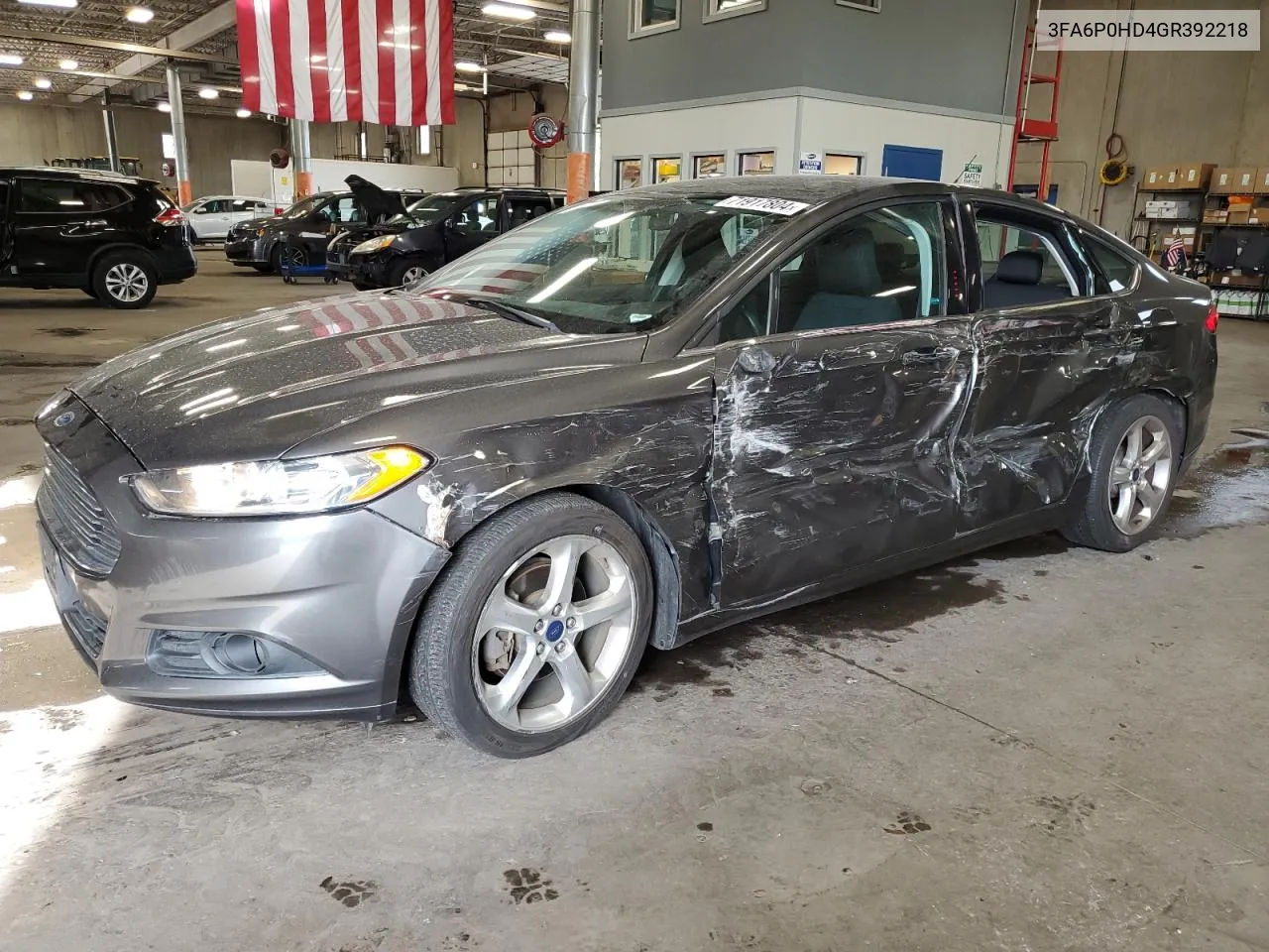 3FA6P0HD4GR392218 2016 Ford Fusion Se