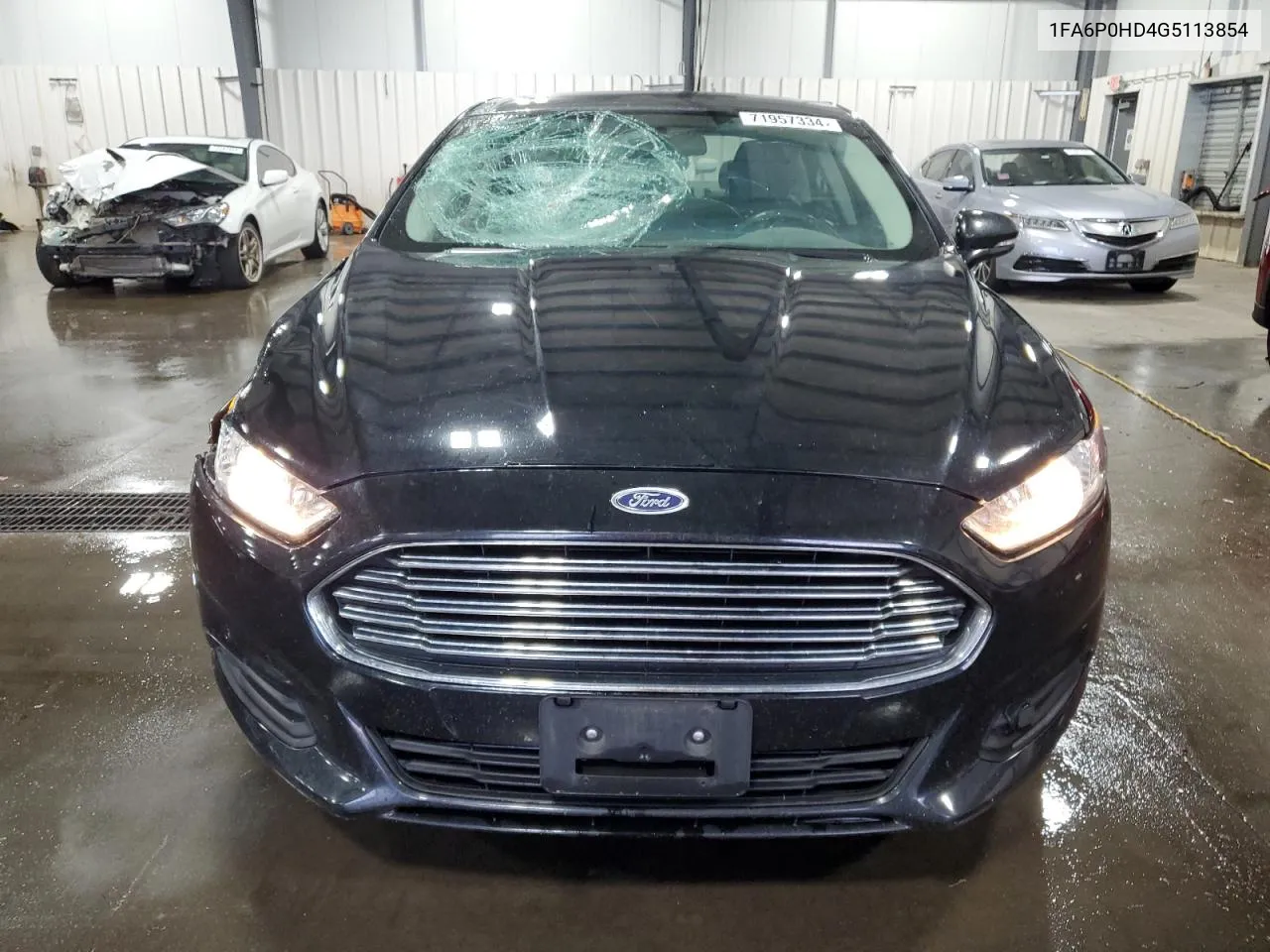 2016 Ford Fusion Se VIN: 1FA6P0HD4G5113854 Lot: 71957334