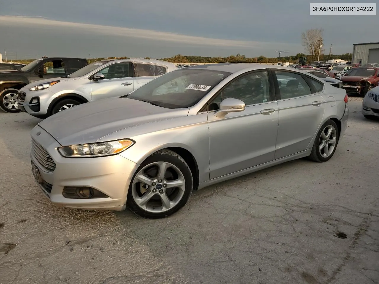 3FA6P0HDXGR134222 2016 Ford Fusion Se