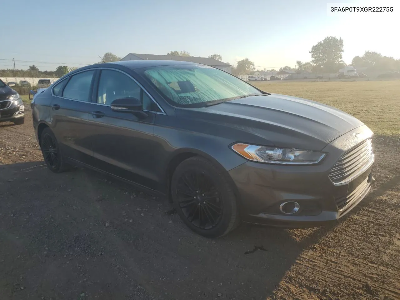 2016 Ford Fusion Se VIN: 3FA6P0T9XGR222755 Lot: 72207294