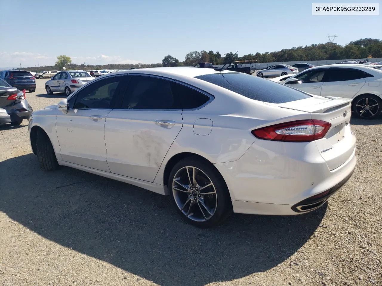 3FA6P0K95GR233289 2016 Ford Fusion Titanium