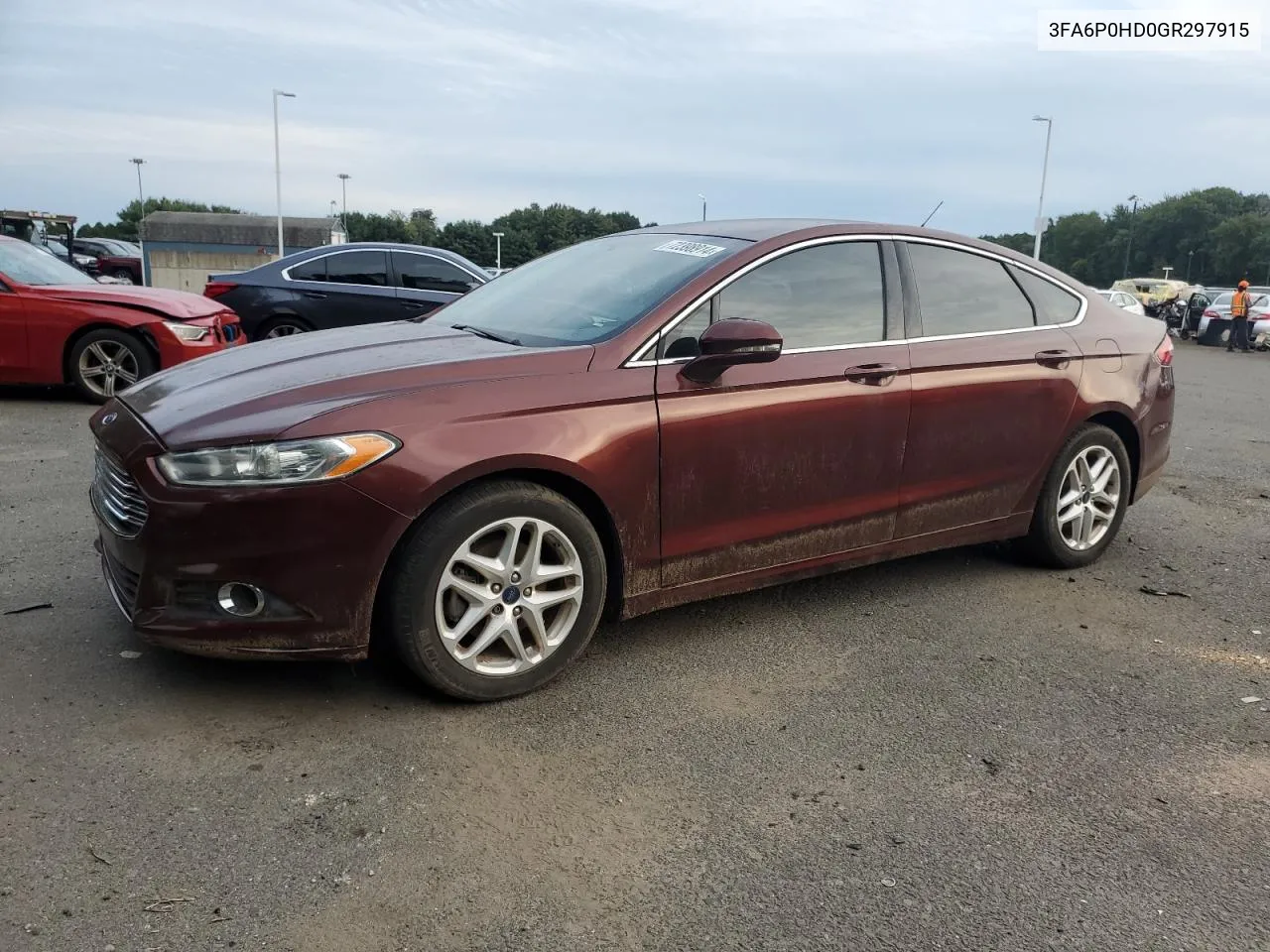 2016 Ford Fusion Se VIN: 3FA6P0HD0GR297915 Lot: 72398914