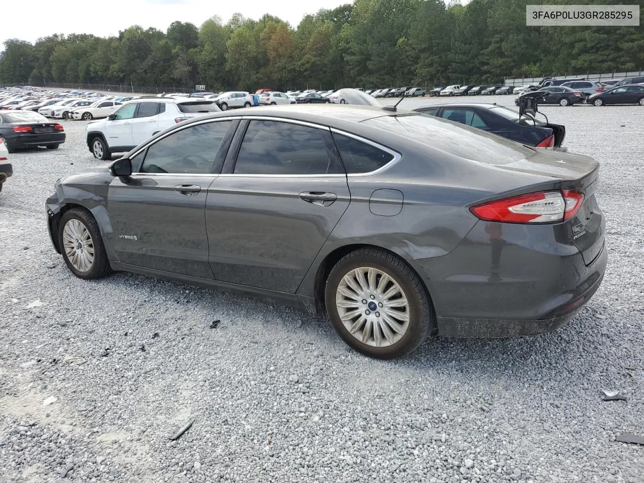 2016 Ford Fusion Se Hybrid VIN: 3FA6P0LU3GR285295 Lot: 72416244