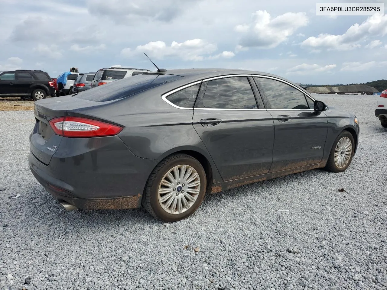 2016 Ford Fusion Se Hybrid VIN: 3FA6P0LU3GR285295 Lot: 72416244