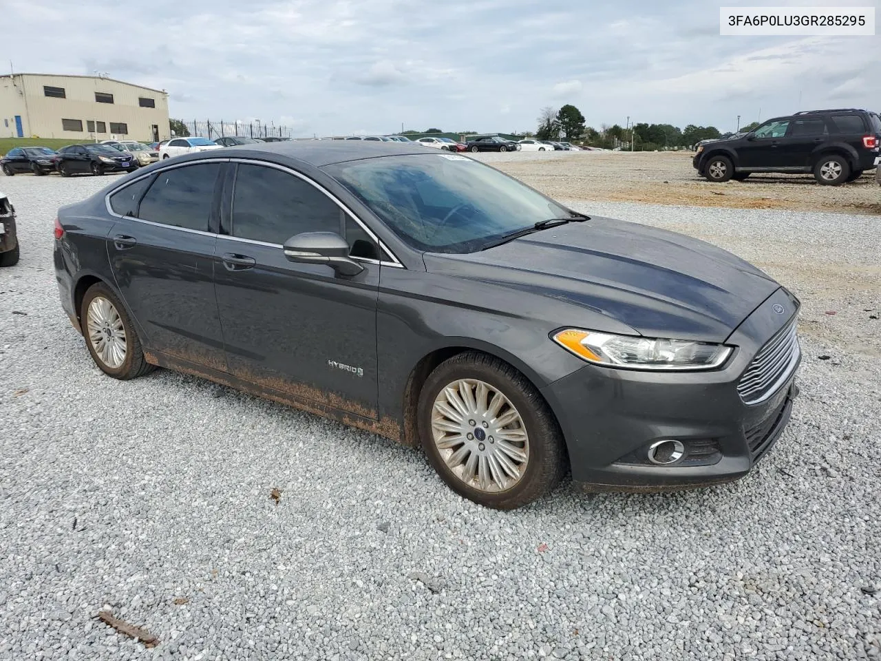 2016 Ford Fusion Se Hybrid VIN: 3FA6P0LU3GR285295 Lot: 72416244