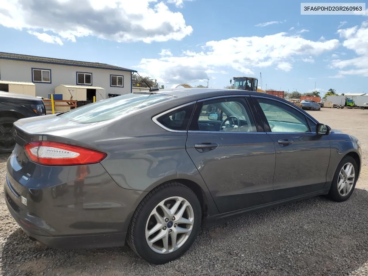 3FA6P0HD2GR260963 2016 Ford Fusion Se