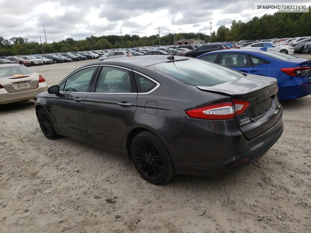 3FA6P0HD7GR321630 2016 Ford Fusion Se