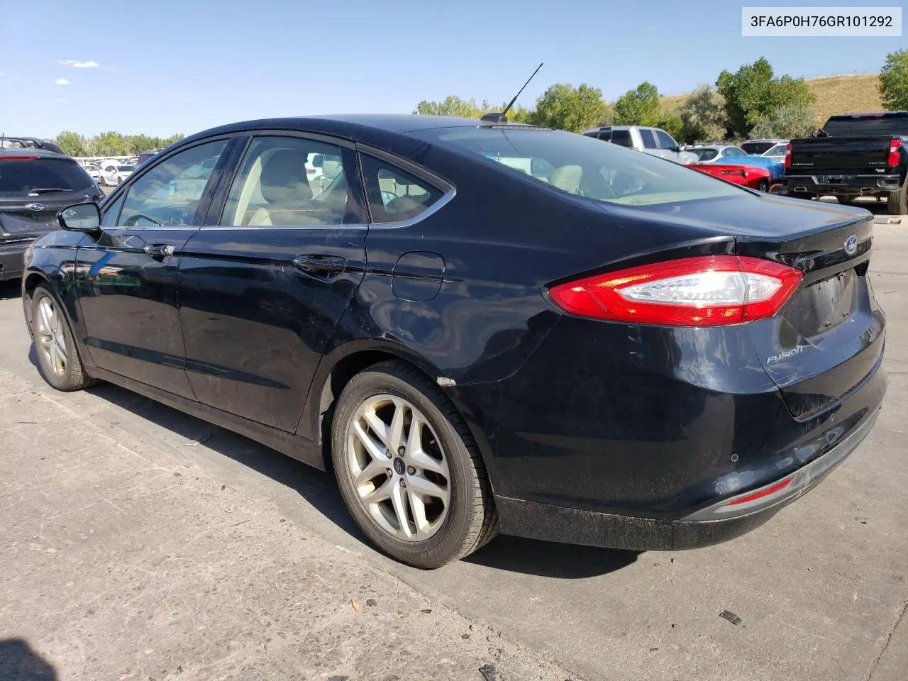 3FA6P0H76GR101292 2016 Ford Fusion Se