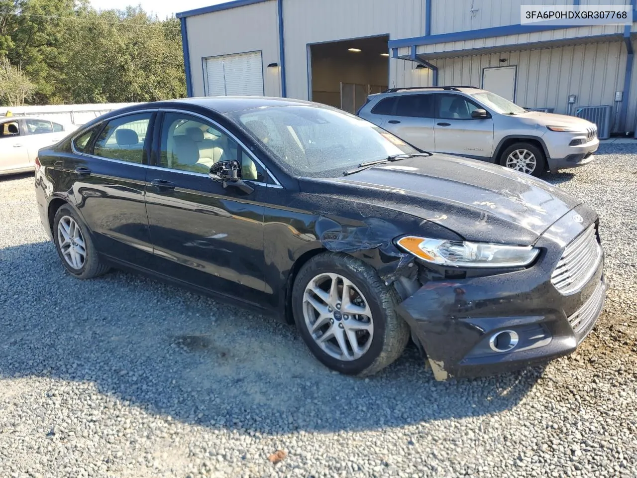 2016 Ford Fusion Se VIN: 3FA6P0HDXGR307768 Lot: 72749994