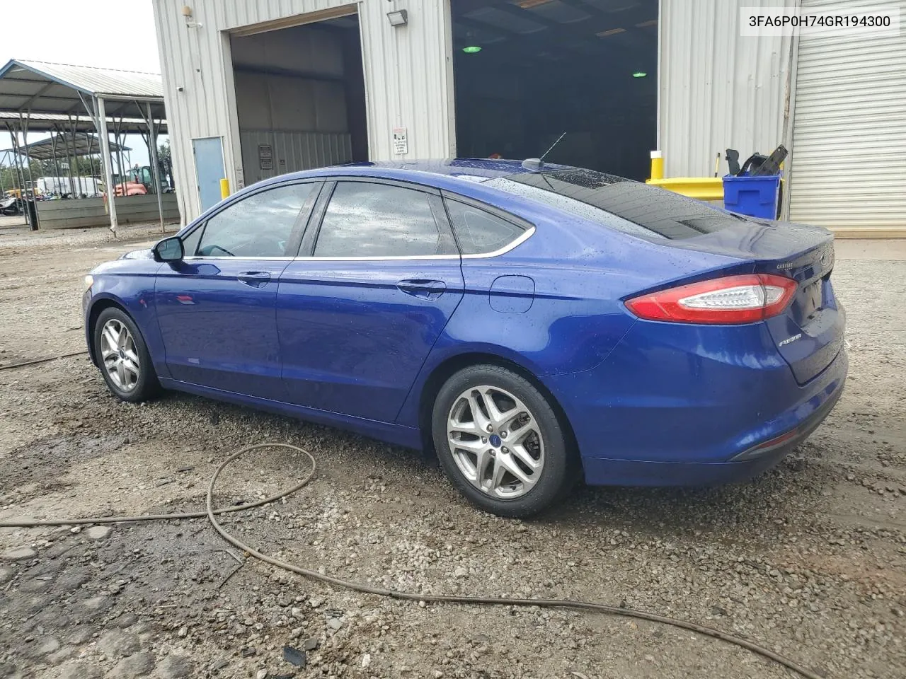 2016 Ford Fusion Se VIN: 3FA6P0H74GR194300 Lot: 73016254