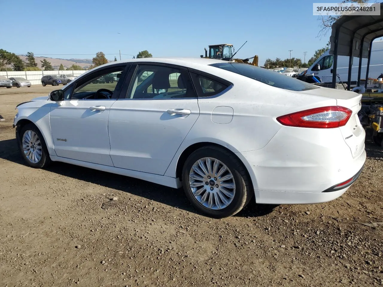 2016 Ford Fusion Se Hybrid VIN: 3FA6P0LU5GR248281 Lot: 73394274