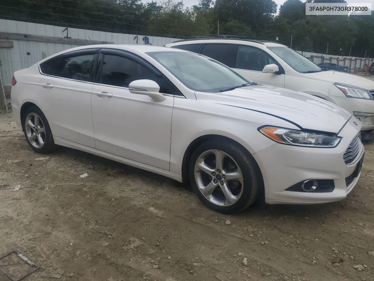 3FA6P0H73GR378000 2016 Ford Fusion Se