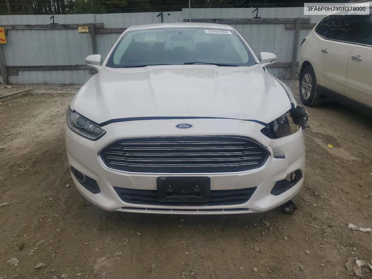 3FA6P0H73GR378000 2016 Ford Fusion Se