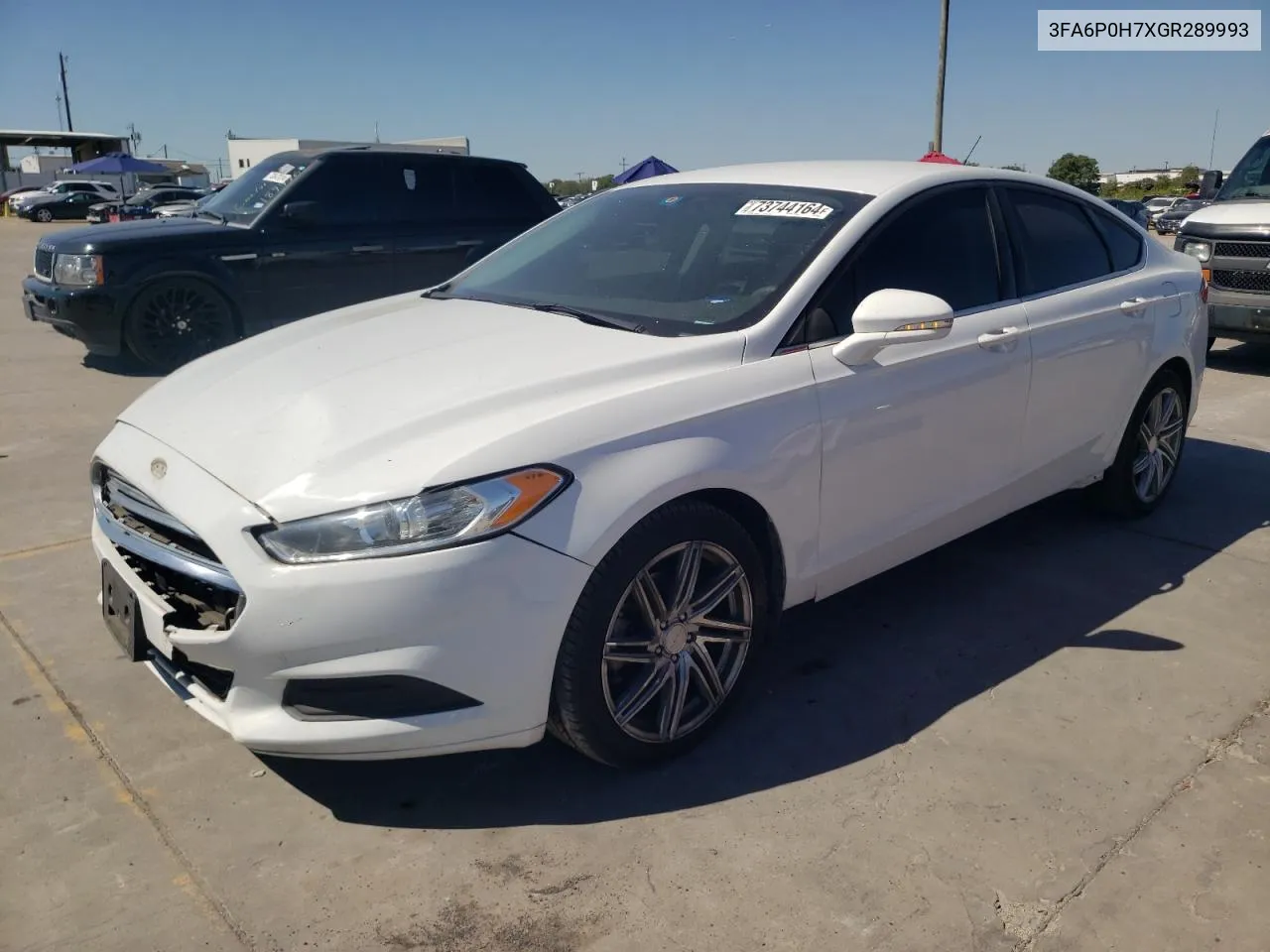 3FA6P0H7XGR289993 2016 Ford Fusion Se