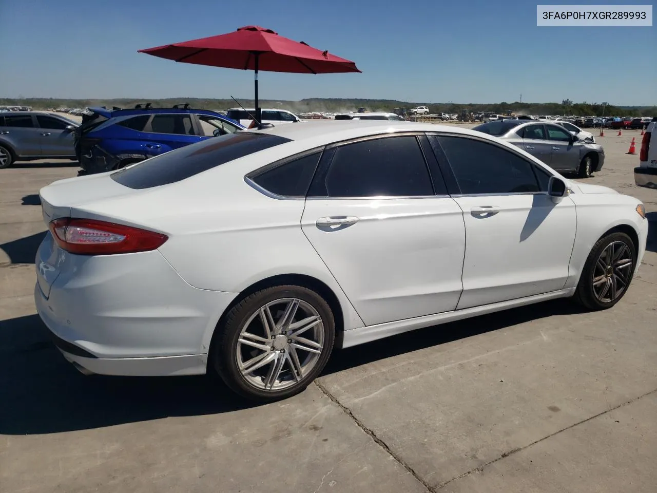 3FA6P0H7XGR289993 2016 Ford Fusion Se