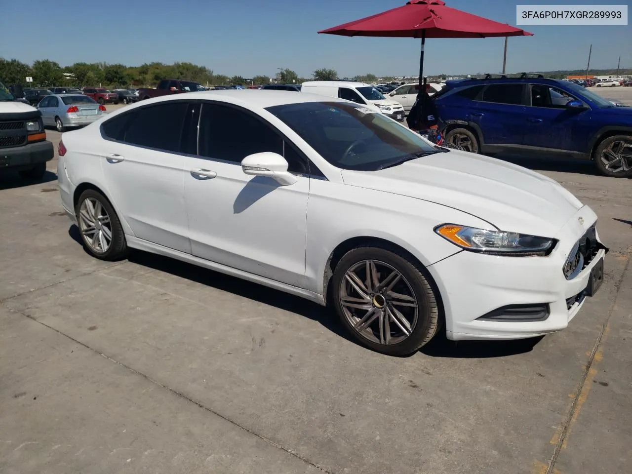 3FA6P0H7XGR289993 2016 Ford Fusion Se