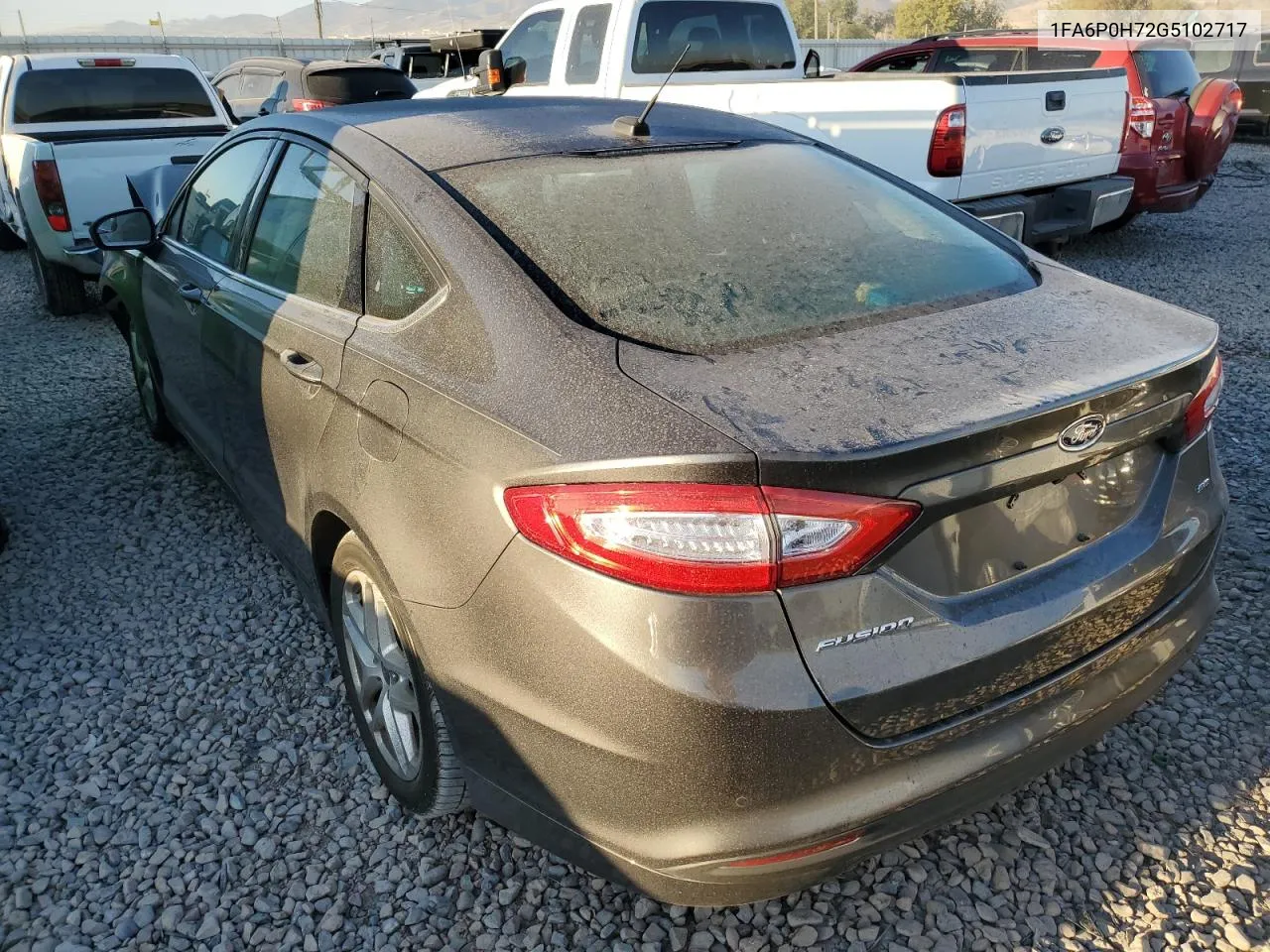 2016 Ford Fusion Se VIN: 1FA6P0H72G5102717 Lot: 73787514