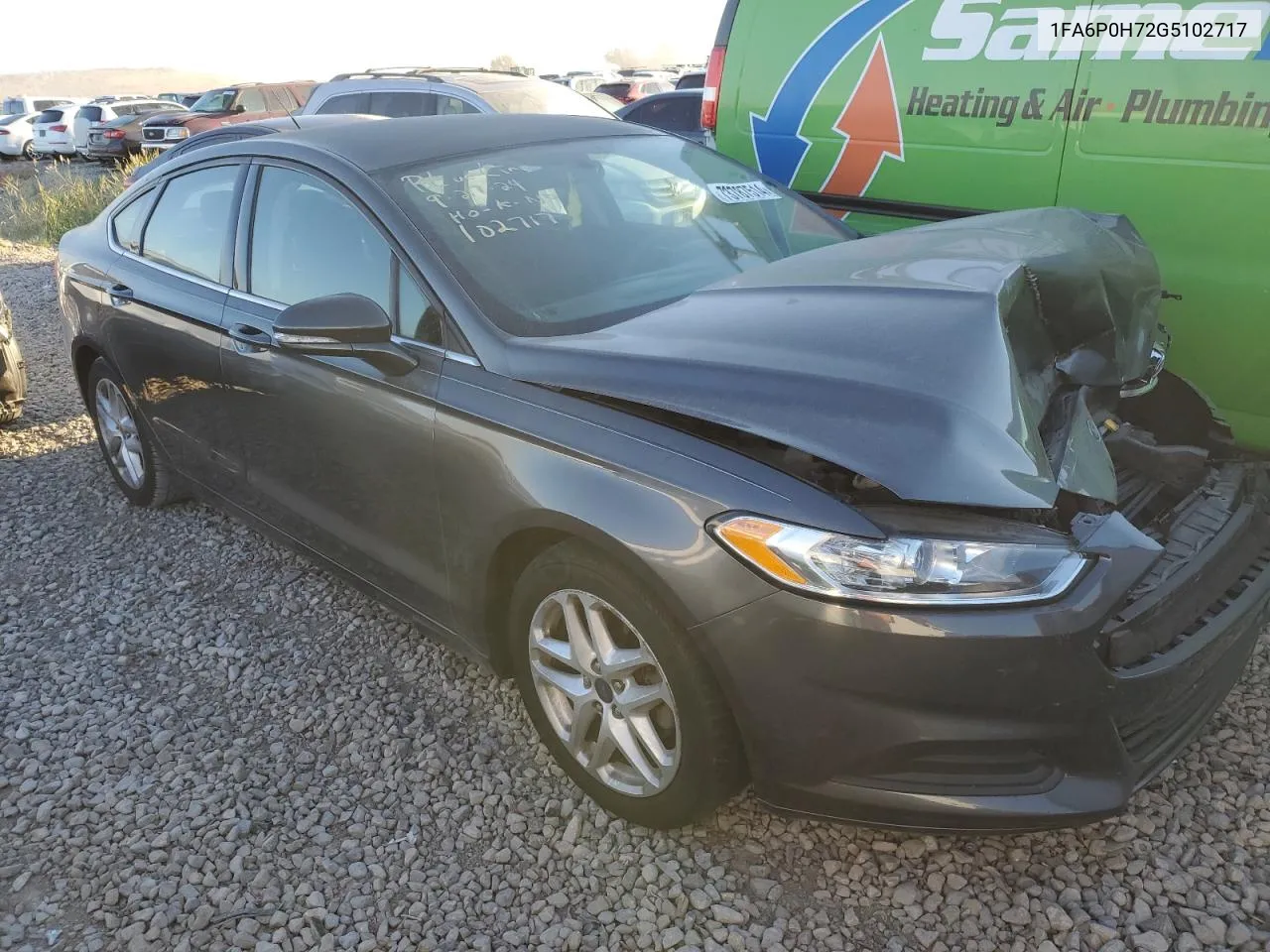 2016 Ford Fusion Se VIN: 1FA6P0H72G5102717 Lot: 73787514