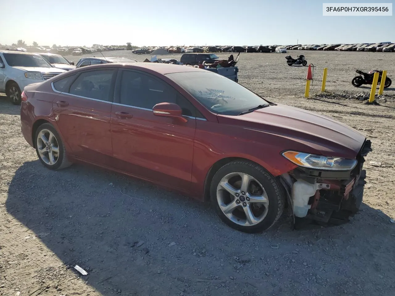 3FA6P0H7XGR395456 2016 Ford Fusion Se