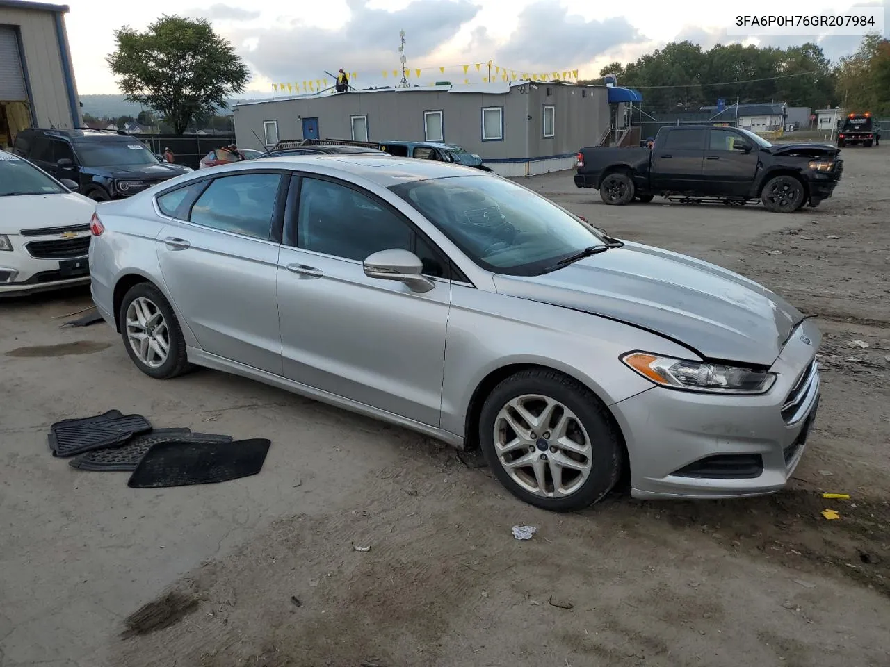 2016 Ford Fusion Se VIN: 3FA6P0H76GR207984 Lot: 74750754