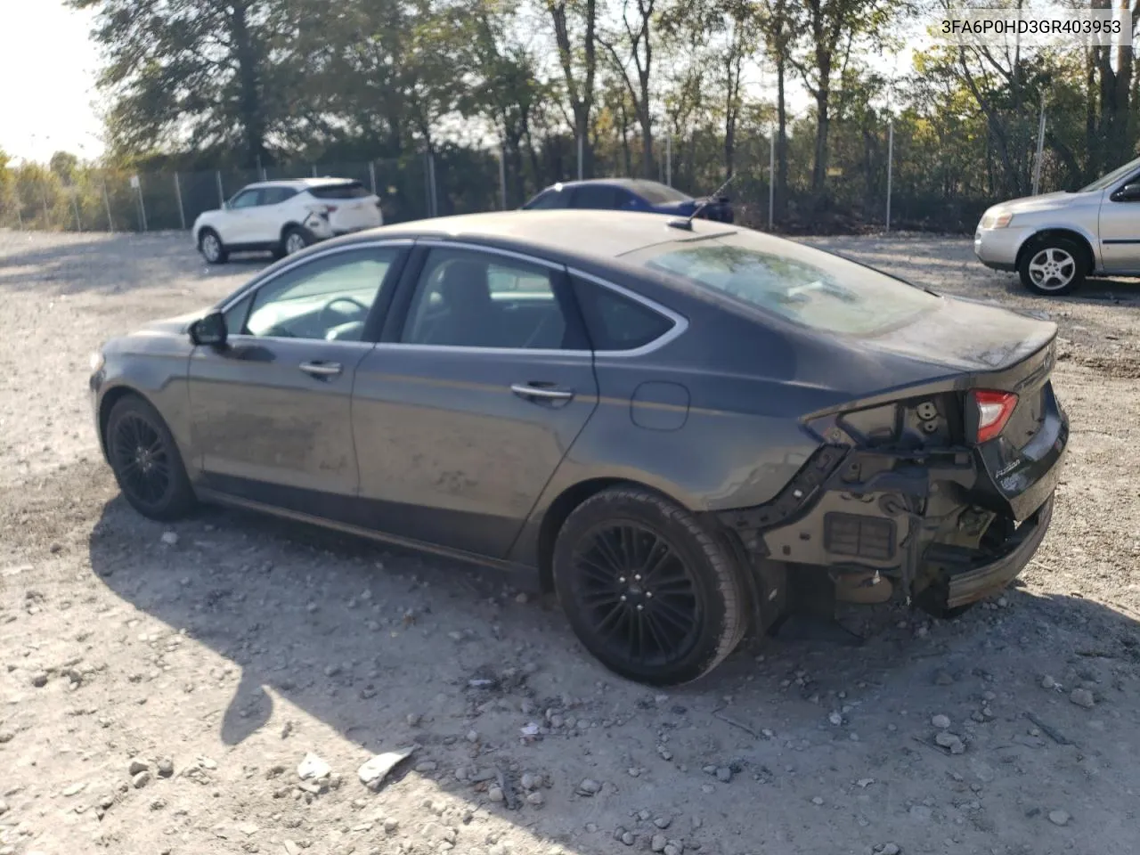 3FA6P0HD3GR403953 2016 Ford Fusion Se