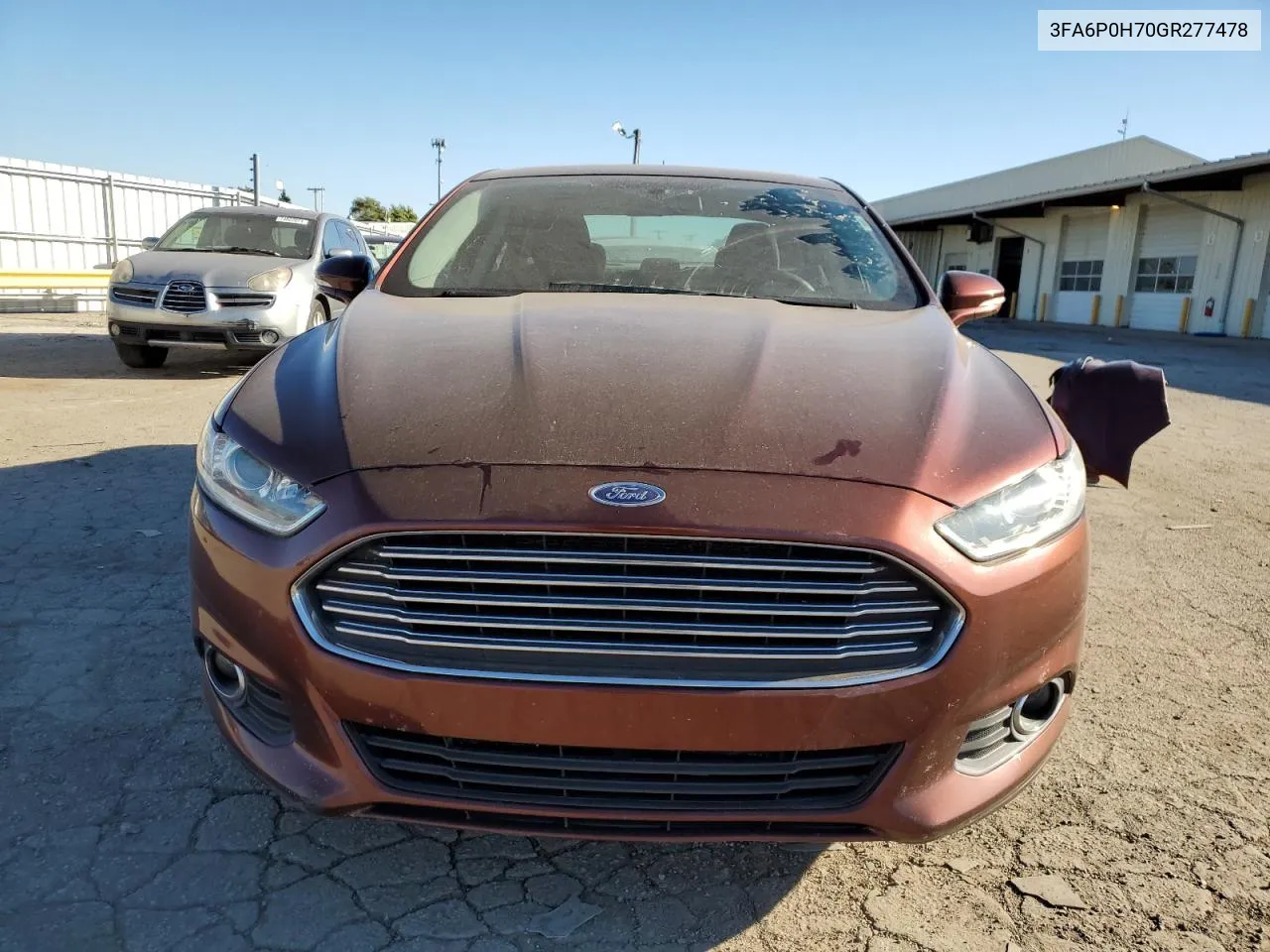 2016 Ford Fusion Se VIN: 3FA6P0H70GR277478 Lot: 74802504