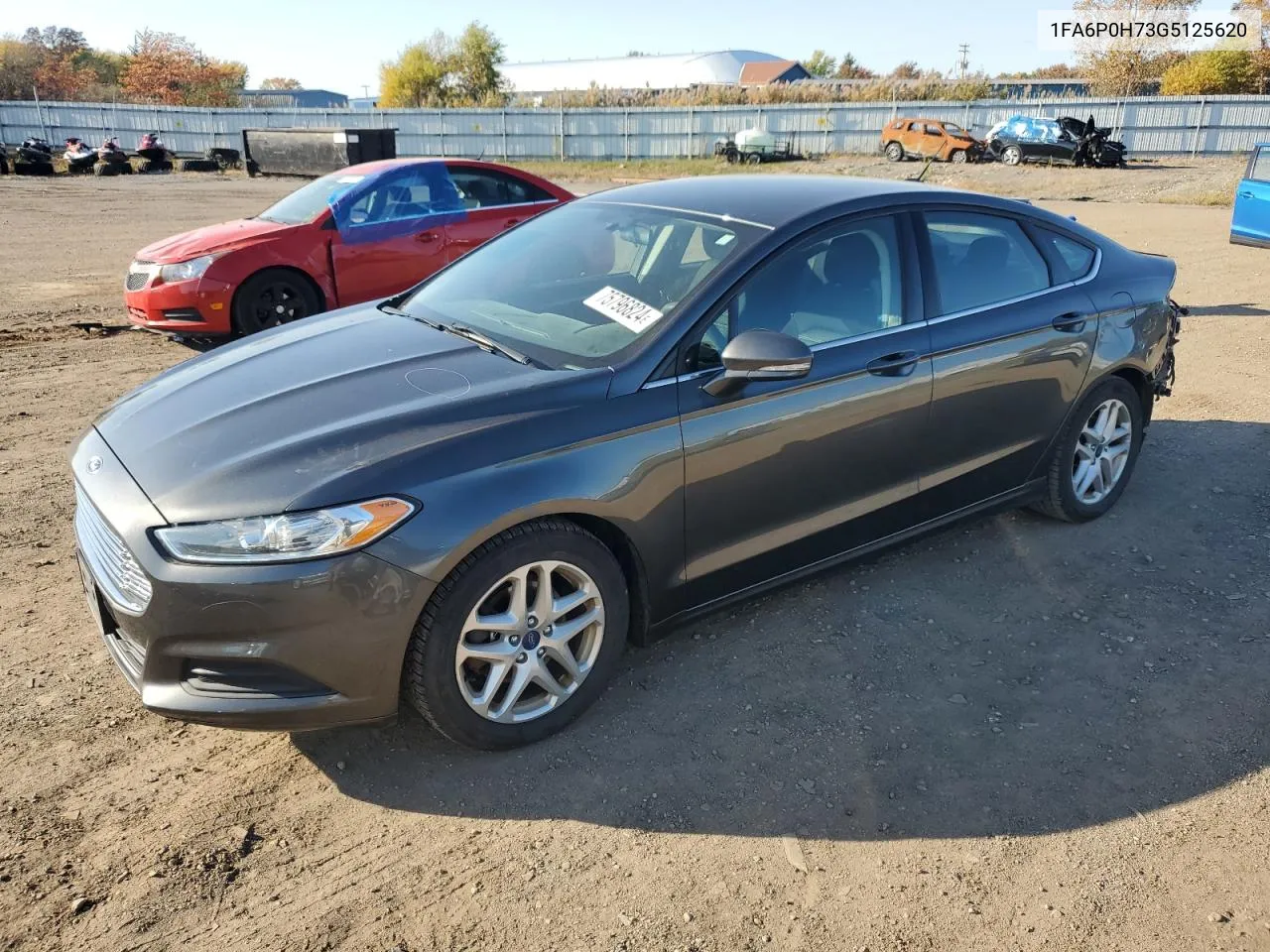 2016 Ford Fusion Se VIN: 1FA6P0H73G5125620 Lot: 75796824