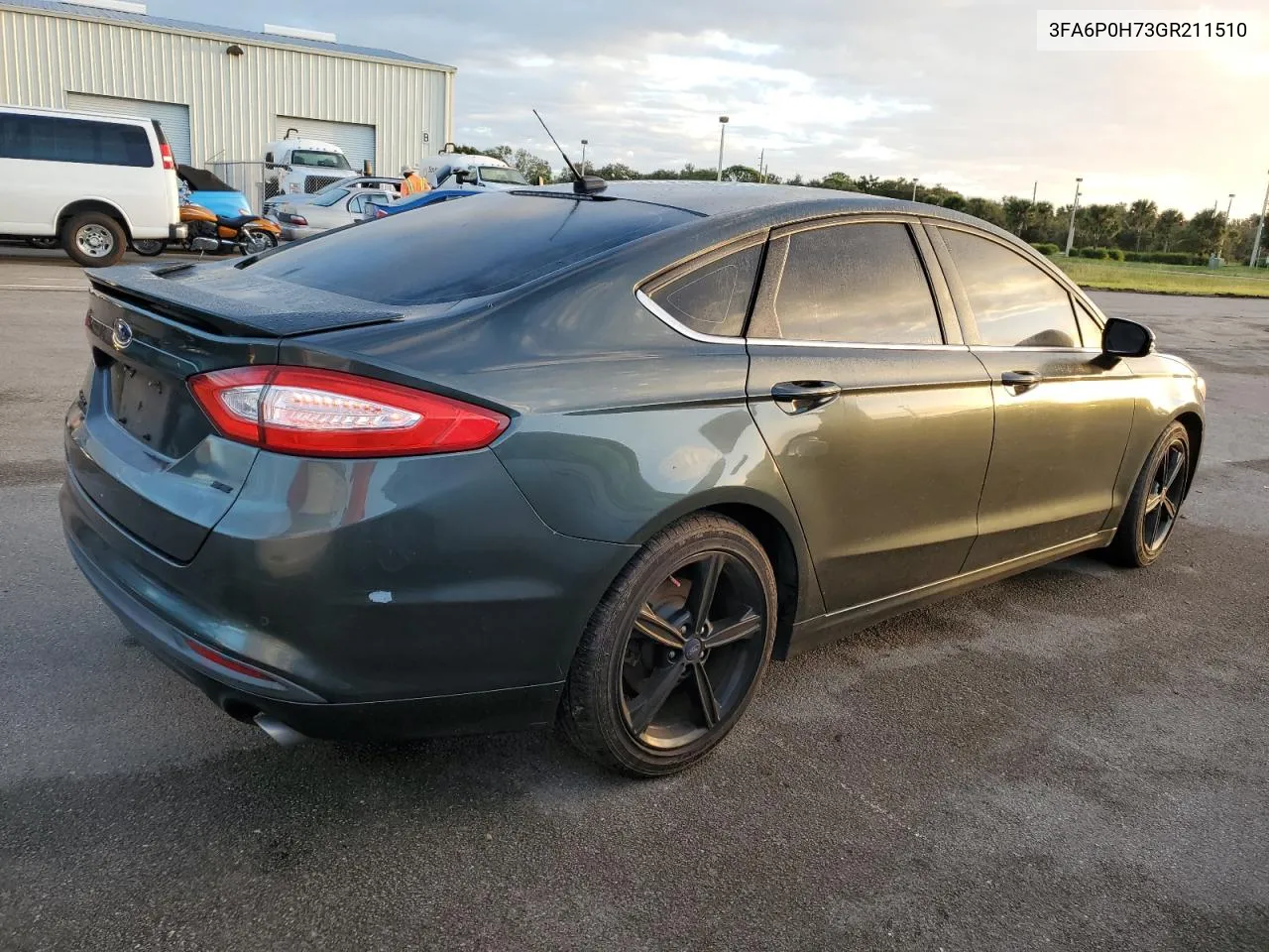 2016 Ford Fusion Se VIN: 3FA6P0H73GR211510 Lot: 76071814