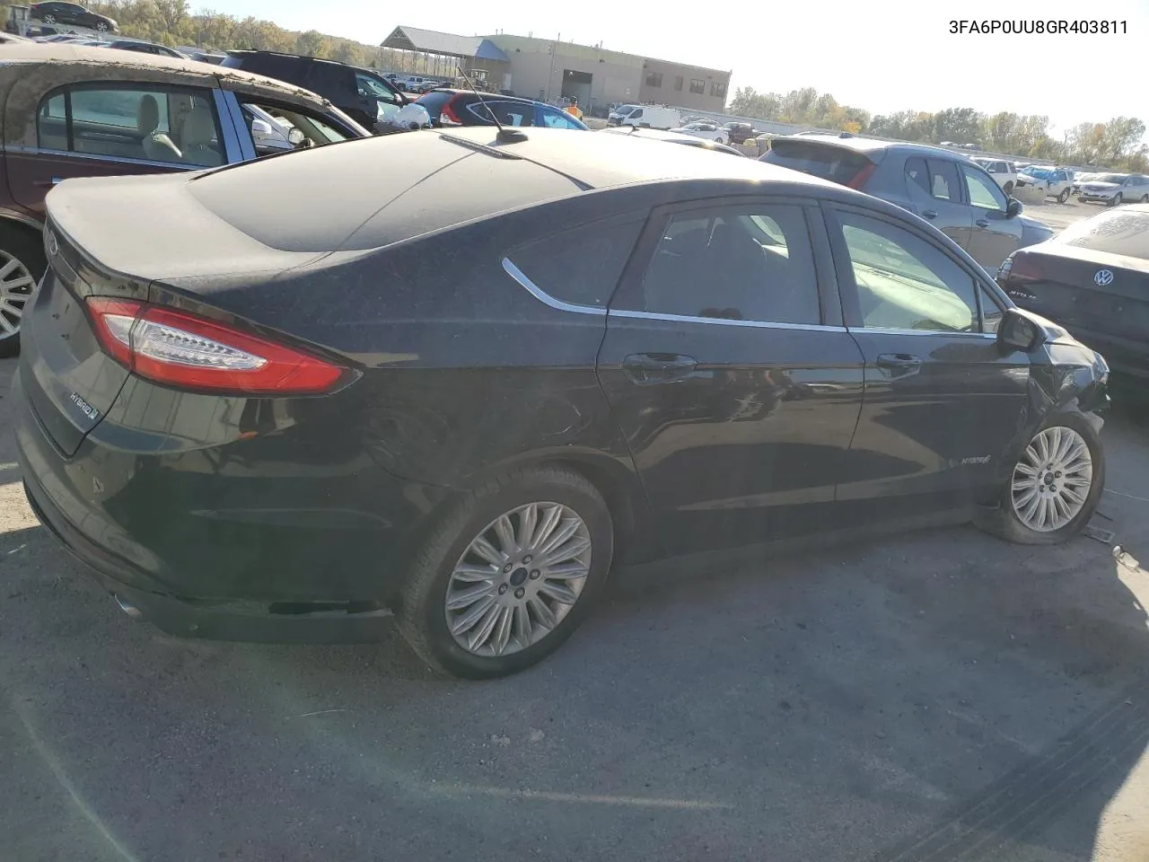 3FA6P0UU8GR403811 2016 Ford Fusion S Hybrid