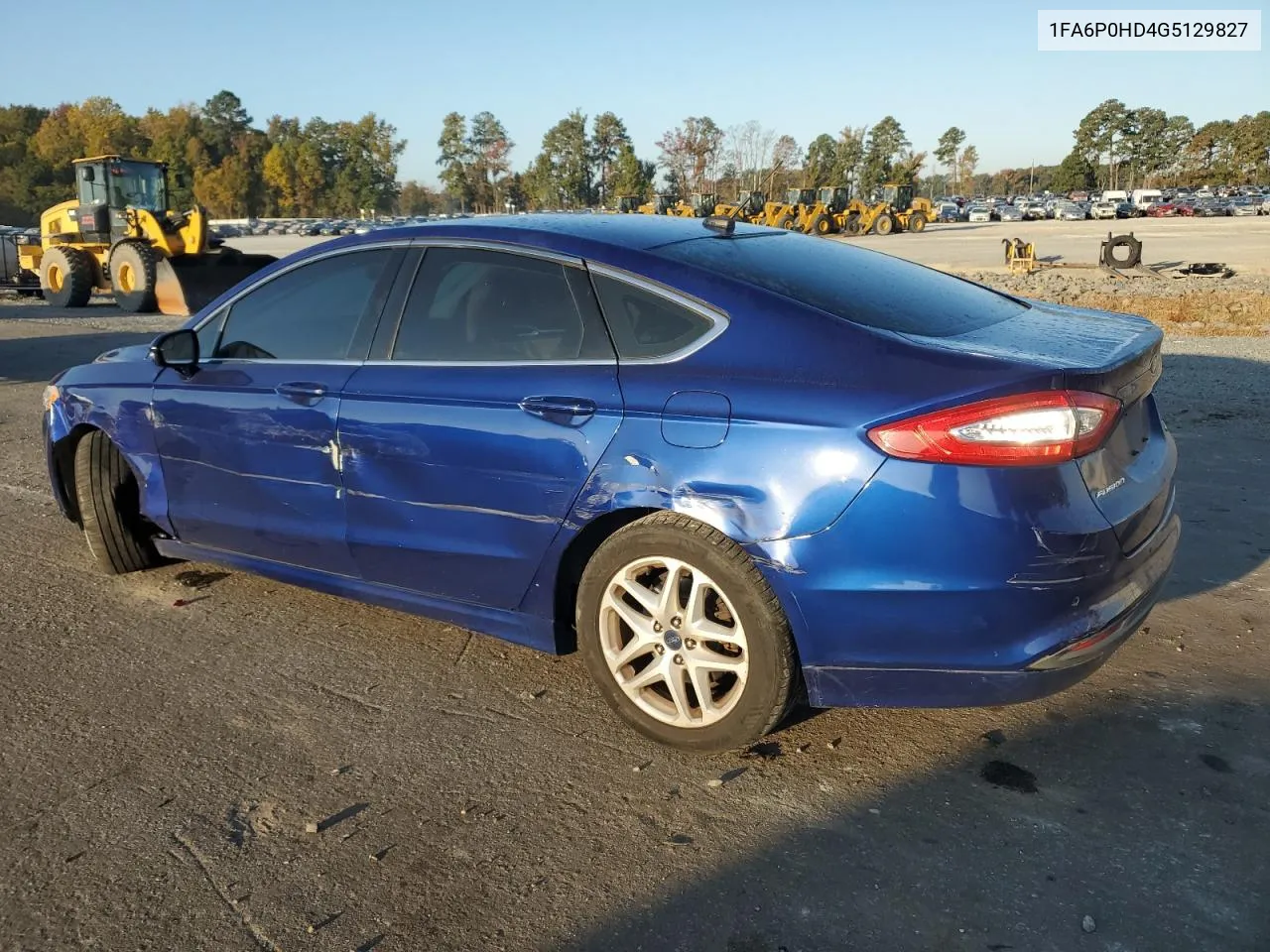 2016 Ford Fusion Se VIN: 1FA6P0HD4G5129827 Lot: 77177514