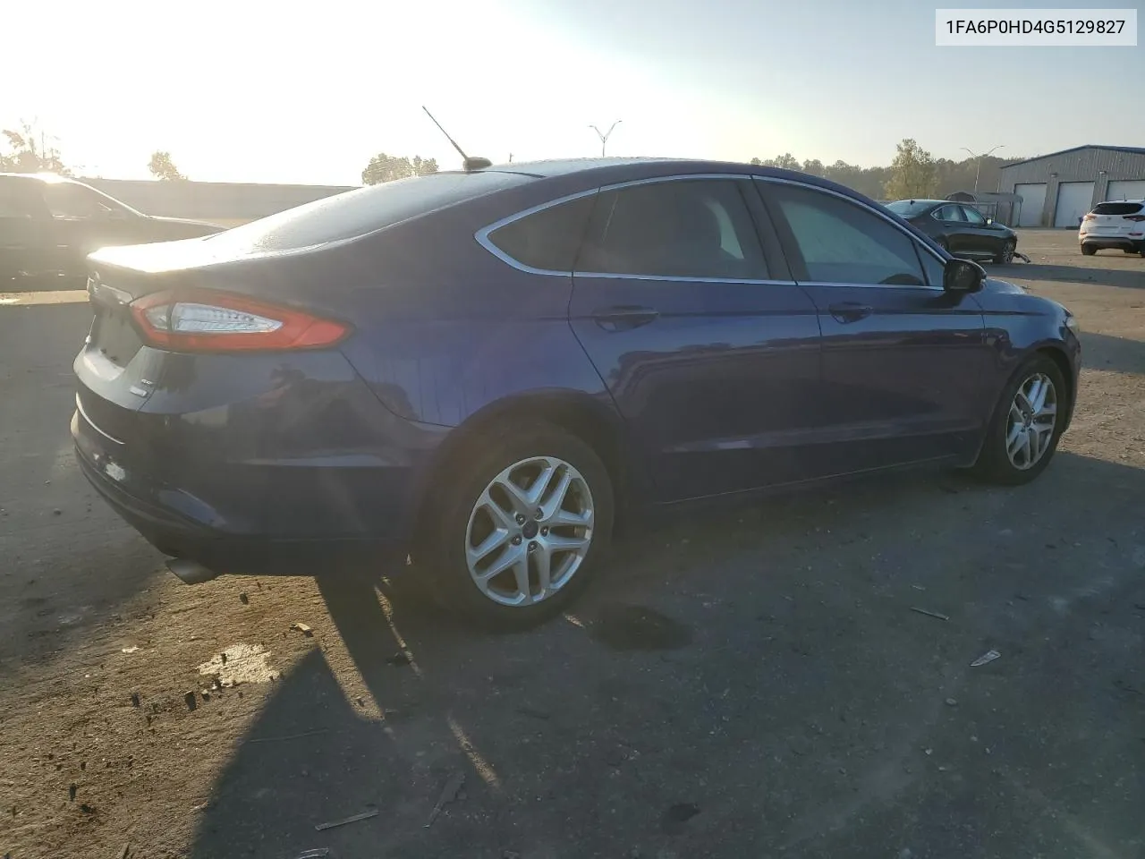 2016 Ford Fusion Se VIN: 1FA6P0HD4G5129827 Lot: 77177514