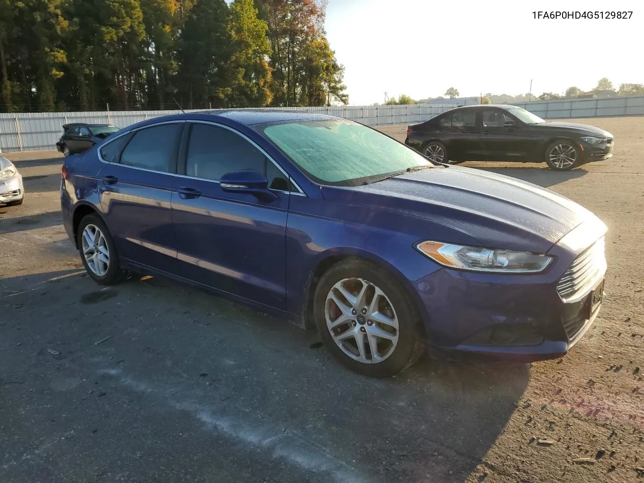 2016 Ford Fusion Se VIN: 1FA6P0HD4G5129827 Lot: 77177514