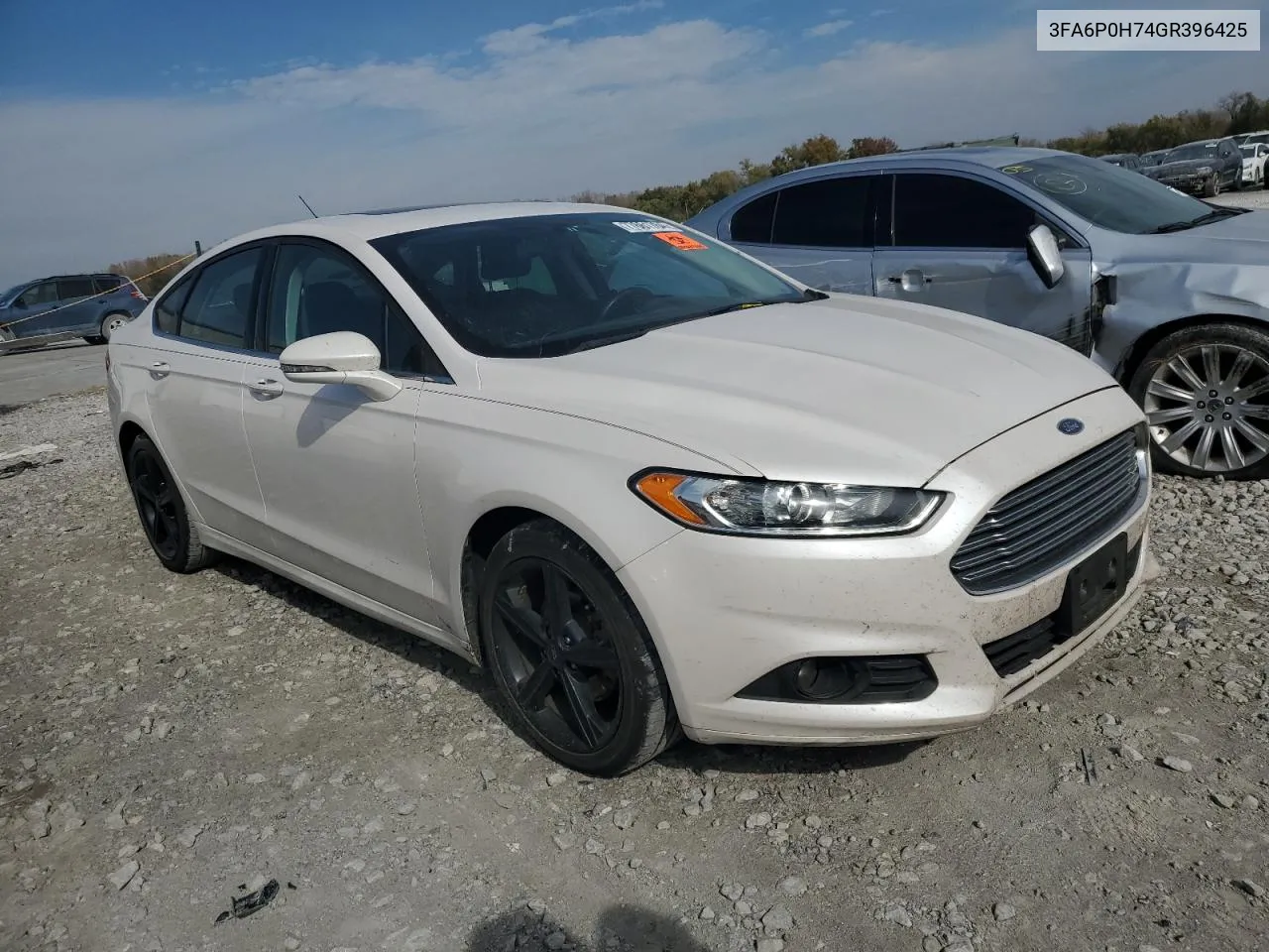 2016 Ford Fusion Se VIN: 3FA6P0H74GR396425 Lot: 77661764