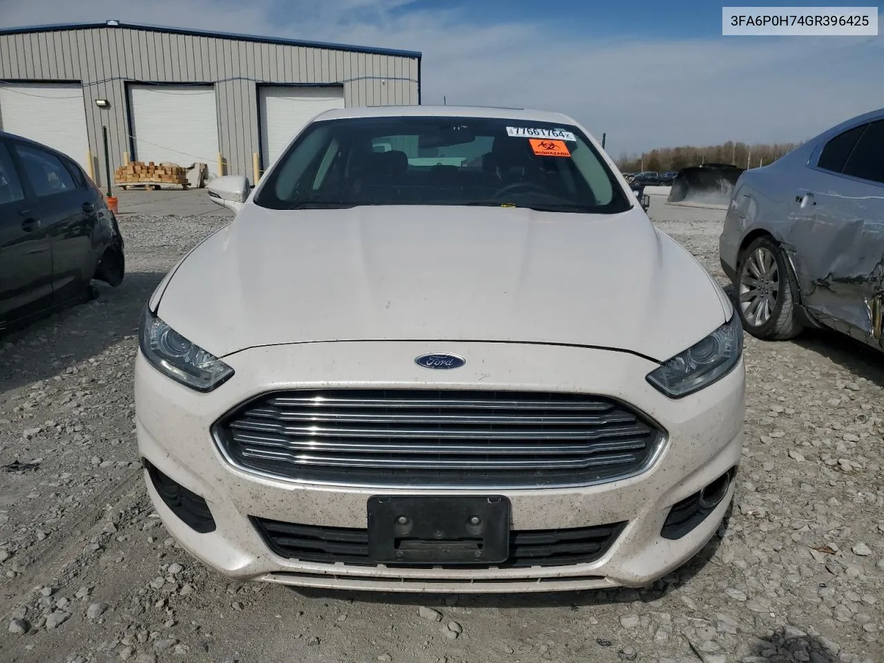 2016 Ford Fusion Se VIN: 3FA6P0H74GR396425 Lot: 77661764