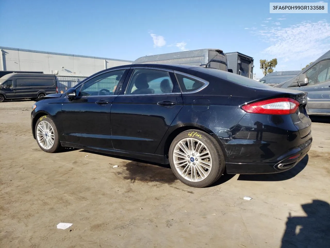 2016 Ford Fusion Se VIN: 3FA6P0H99GR133588 Lot: 77771624