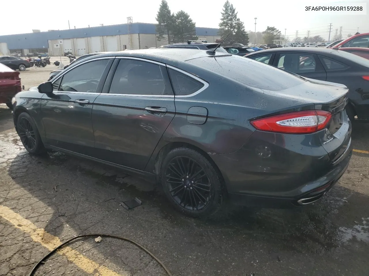 2016 Ford Fusion Se VIN: 3FA6P0H96GR159288 Lot: 77999664