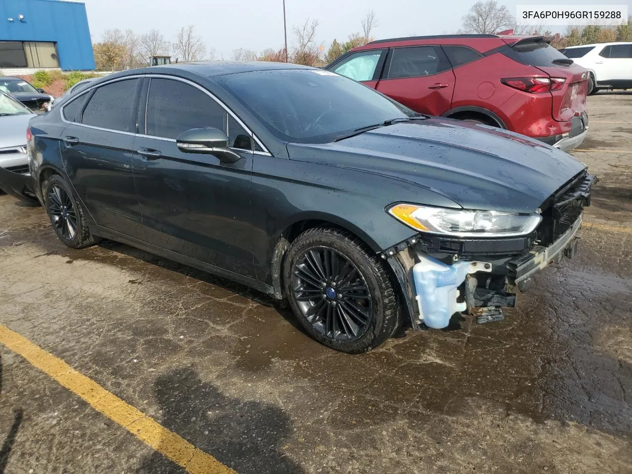 2016 Ford Fusion Se VIN: 3FA6P0H96GR159288 Lot: 77999664