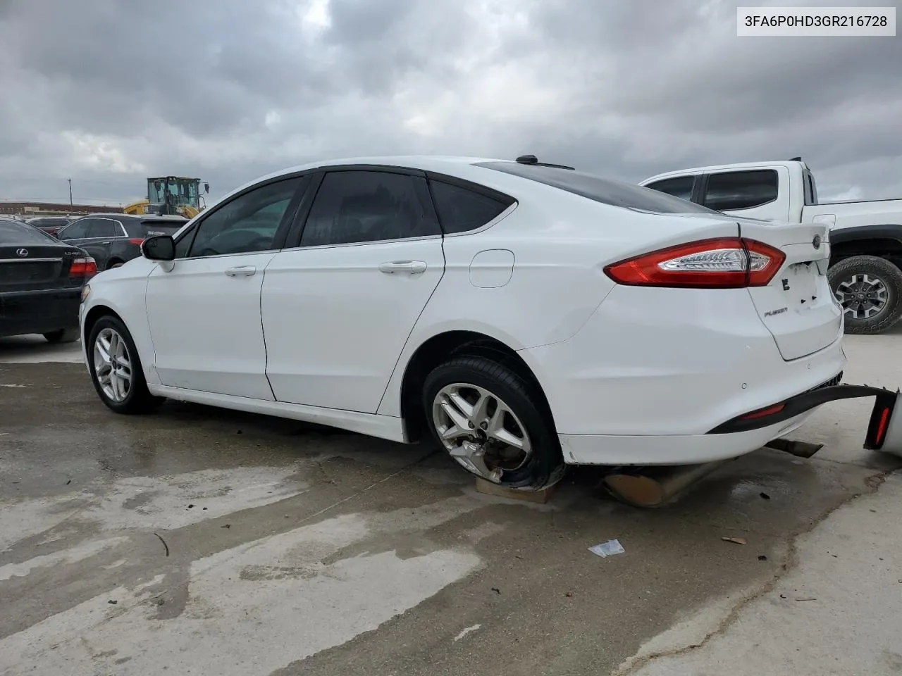 3FA6P0HD3GR216728 2016 Ford Fusion Se