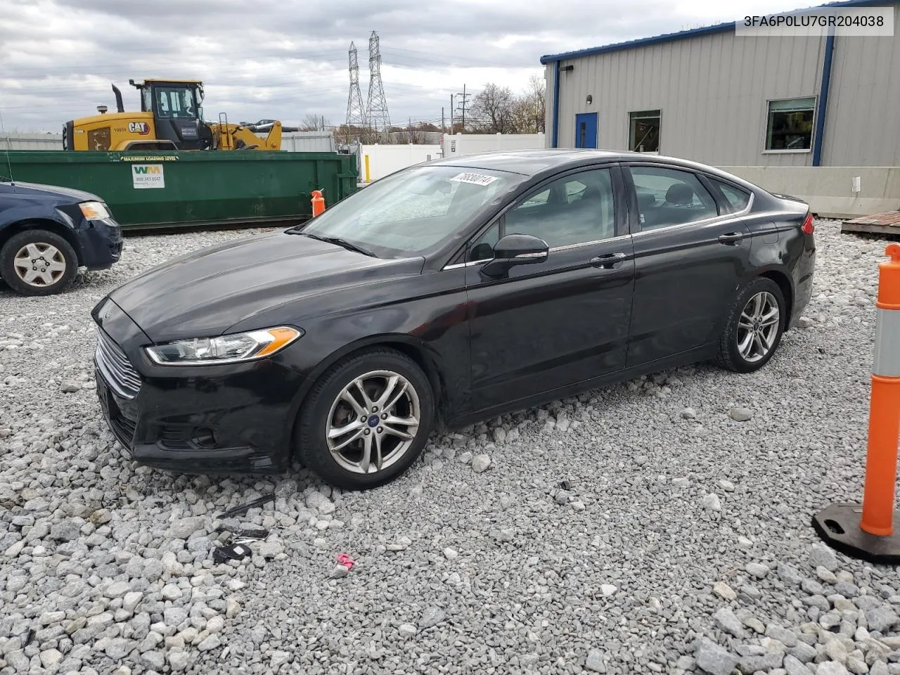 2016 Ford Fusion Se Hybrid VIN: 3FA6P0LU7GR204038 Lot: 78830014