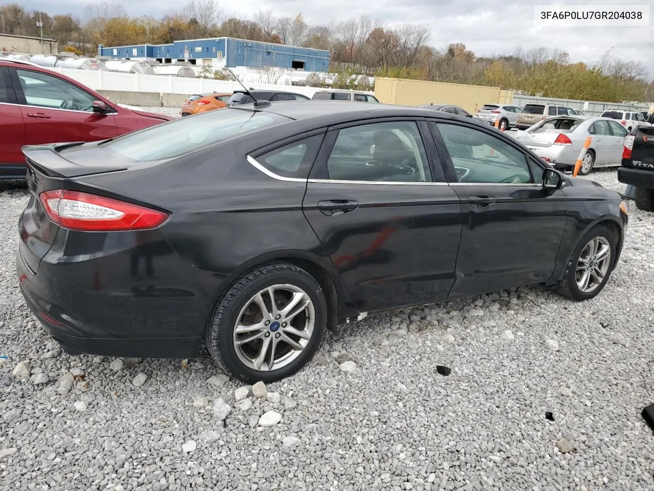 2016 Ford Fusion Se Hybrid VIN: 3FA6P0LU7GR204038 Lot: 78830014